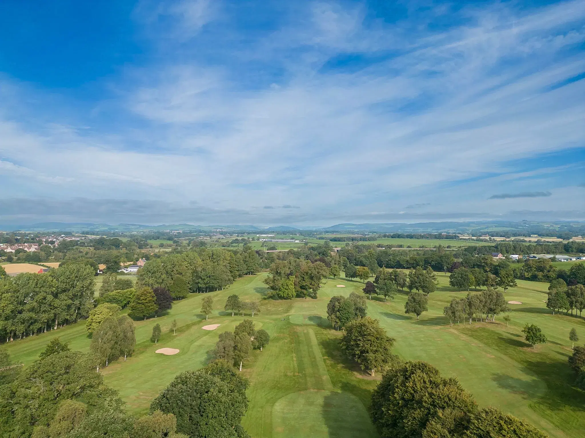 view of golf course